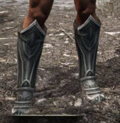 Ancestral Orc Iron Sabatons - Male Front