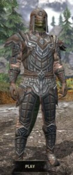 Ancestral Orc Rawhide - Argonian Male Front
