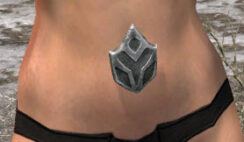 Ancestral Orc Rawhide Belt - Female Front