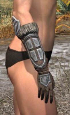 Ancestral Orc Rawhide Bracers - Female Right