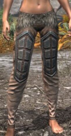 Ancestral Orc Rawhide Guards - Female Front