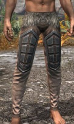 Ancestral Orc Rawhide Guards - Male Front