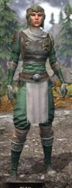 Blackreach Vanguard Homespun - Female Shirt Front