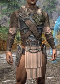 Blackreach Vanguard Iron Cuirass - Male Front