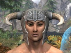 Blackreach Vanguard Iron Helm - Male Front