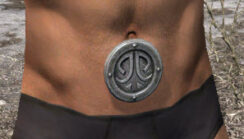 Blackreach Vanguard Rawhide Belt - Male Front