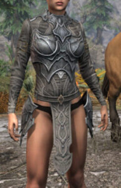Greymoor Iron Cuirass - Female Front