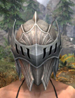 Greymoor Iron Helm - Female Front