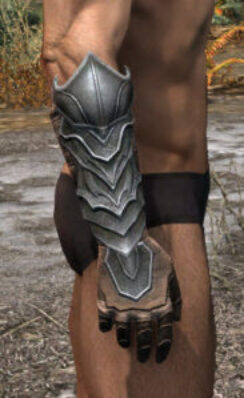 Greymor Rawhide Bracers - Male Right