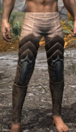 Greymor Rawhide Guards - Male Front
