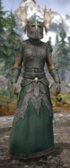 Sea Giant Homespun - Khajiit Female Robe Front
