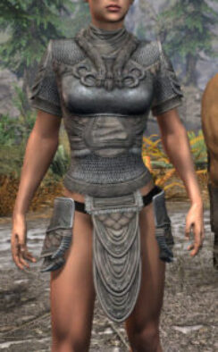 Sea Giant Iron Cuirass - Female Front