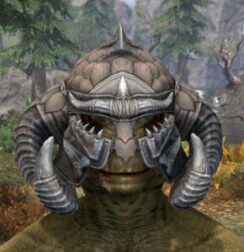 Sea Giant Iron Helm - Argonian Male Front