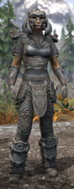 Sea Giant Iron - Khajiit Female Front