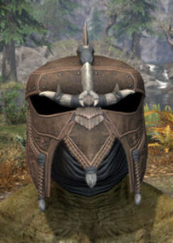 Sea Giant Rawhide Helmet - Argonian Male Front