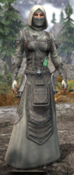 Hazardous Alchemy Honespun - Female Robe Front
