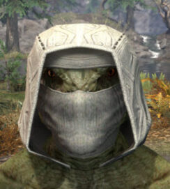 Hazardous Alchemy Honespun Hat - Argonian Male Front
