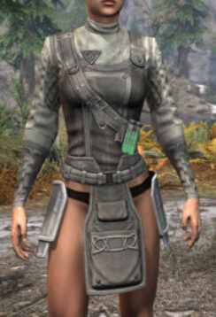 Hazardous Alchemy Honespun Jerkin - Female Front