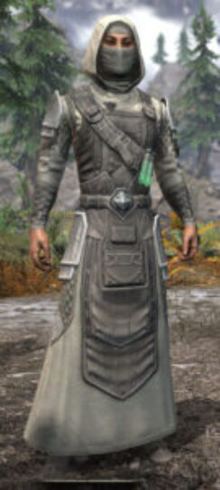 Hazardous Alchemy Honespun - Male Robe Front