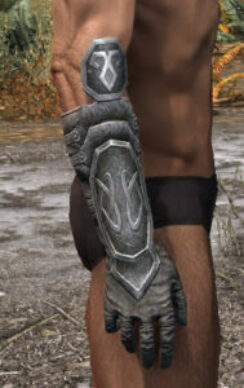 Hazardous Alchemy Iron Gauntlets - Male Right
