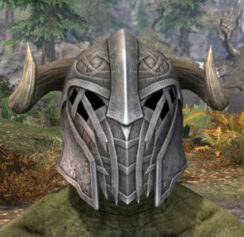 Hazardous Alchemy Iron Helm - Argonian Male Front
