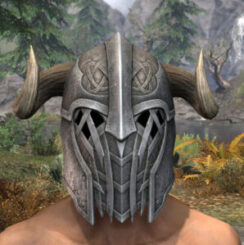 Hazardous Alchemy Iron Helm - Male Front