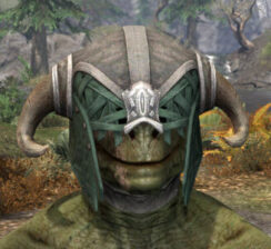 Hazardous Alchemy Rawhide Helmet - Argonian Male Front