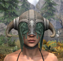 Hazardous Alchemy Rawhide Helmet - Female Front