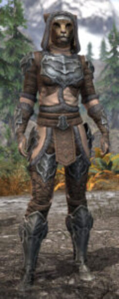 Thorn Legion Rawhide - Khajiit Female Front